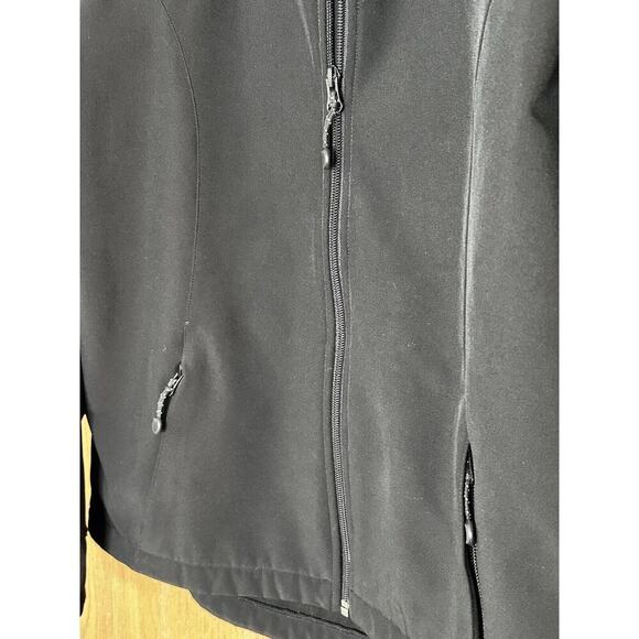 Black Diamond‎ Jacket Youth M Black Softshell Fleece Lined Zip Up Light Black - Picture 2 of 5